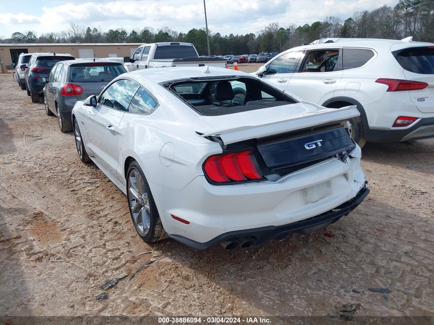 2022 FORD MUSTANG GT PREMIUM FASTBACK VIN: 1FA6P8CF5N5140050
