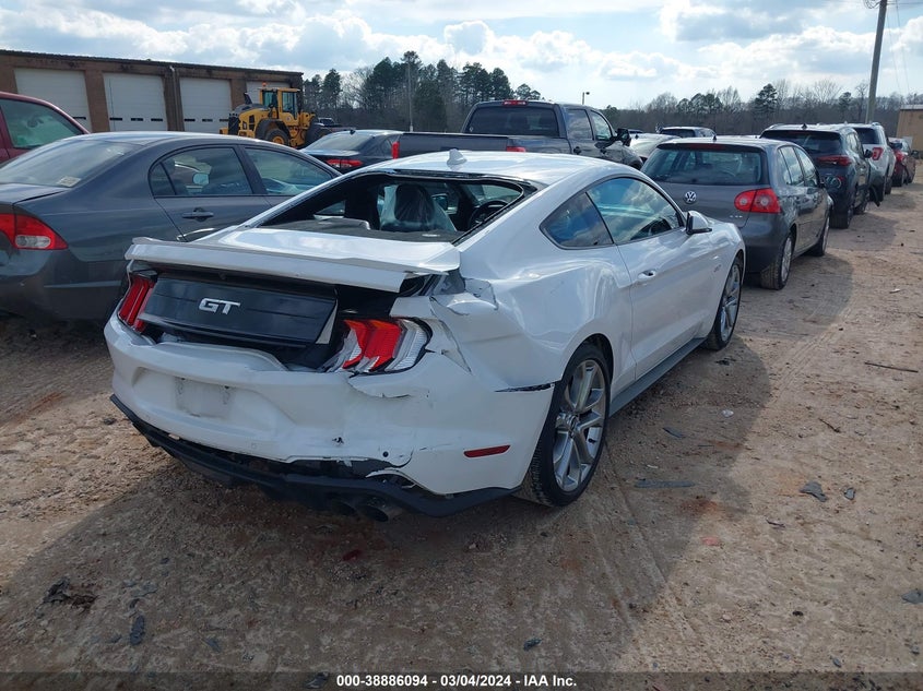 2022 FORD MUSTANG GT PREMIUM FASTBACK VIN: 1FA6P8CF5N5140050