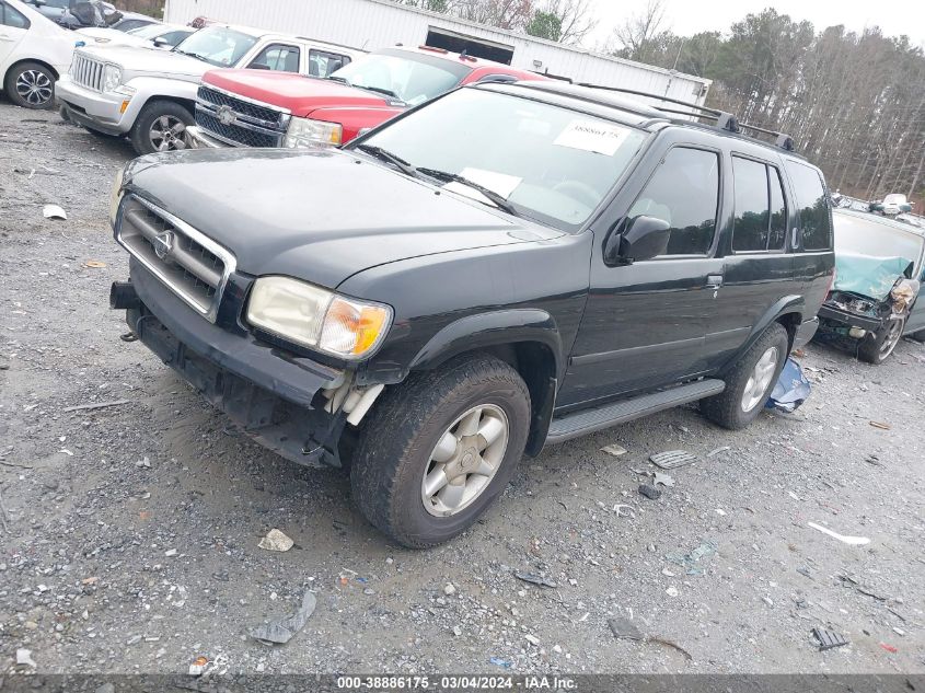 2001 Nissan Pathfinder Le VIN: JN8DR09XX1W571165 Lot: 38886175