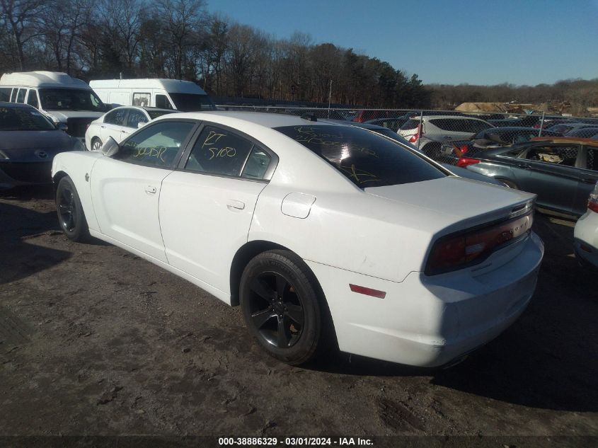 2012 Dodge Charger Se VIN: 2C3CDXBG7CH258444 Lot: 38886329