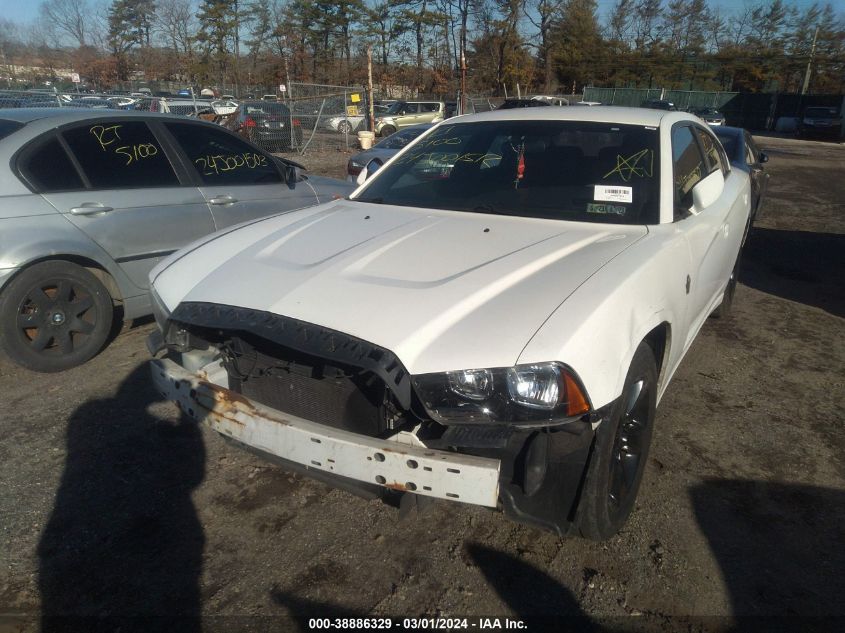 2012 Dodge Charger Se VIN: 2C3CDXBG7CH258444 Lot: 38886329