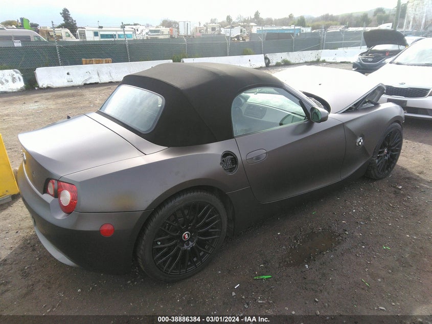 2005 BMW Z4 2.5I VIN: 4USBT33545LR71463 Lot: 38886384