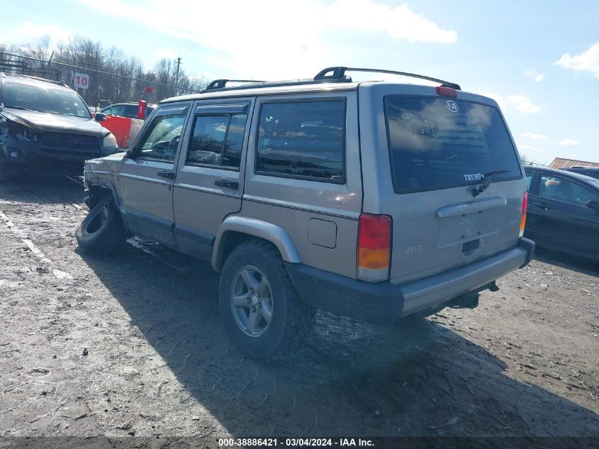 2000 Jeep Cherokee Sport VIN: 1J4FF48S1YL247232 Lot: 38886421