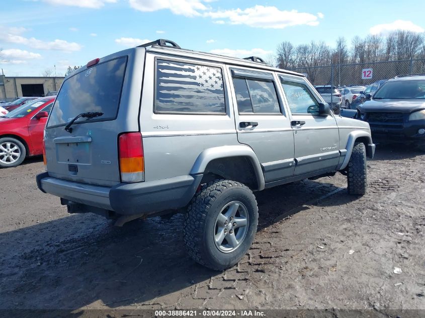 2000 Jeep Cherokee Sport VIN: 1J4FF48S1YL247232 Lot: 38886421