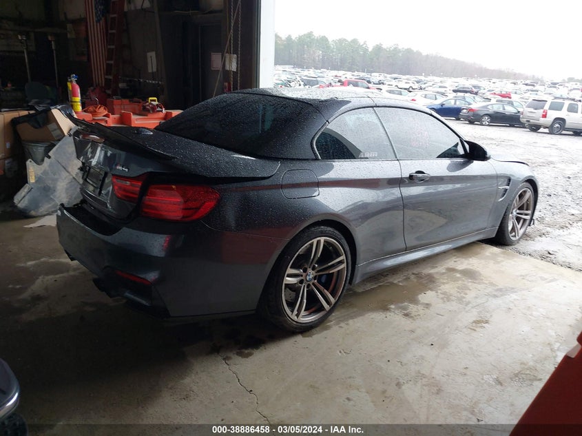 2015 BMW M4 VIN: WBS3U9C57FJ967648 Lot: 38886458