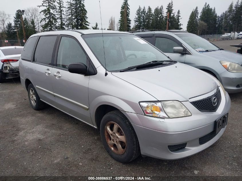 2002 Mazda Mpv Es/Lx VIN: JM3LW28A920331870 Lot: 38886537