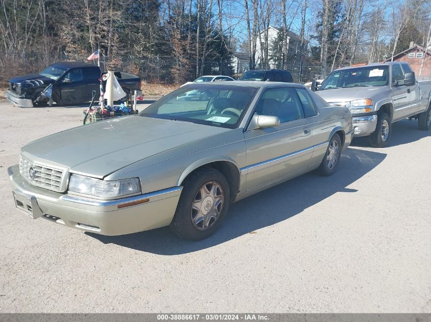 1996 Cadillac Eldorado Touring VIN: 1G6ET1292TU609458 Lot: 38886617