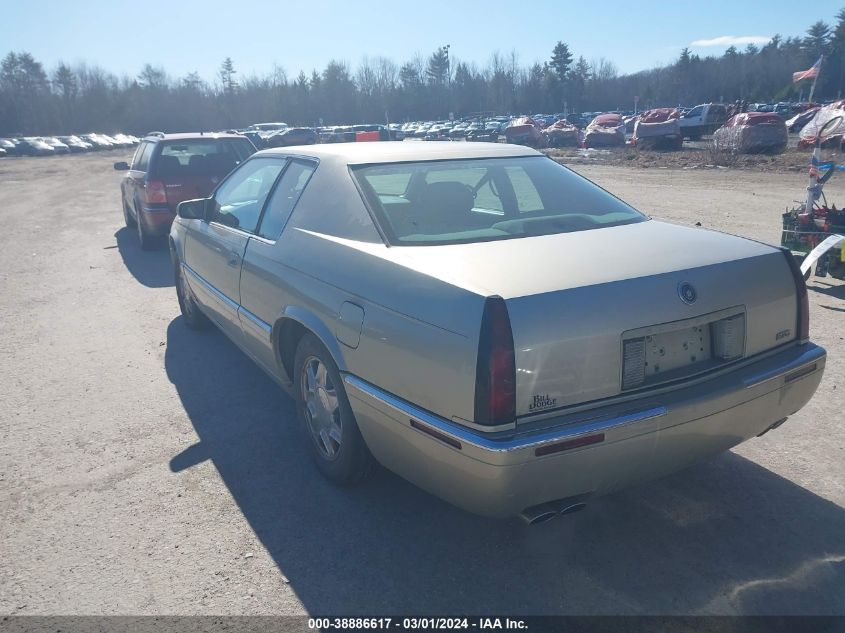 1996 Cadillac Eldorado Touring VIN: 1G6ET1292TU609458 Lot: 38886617