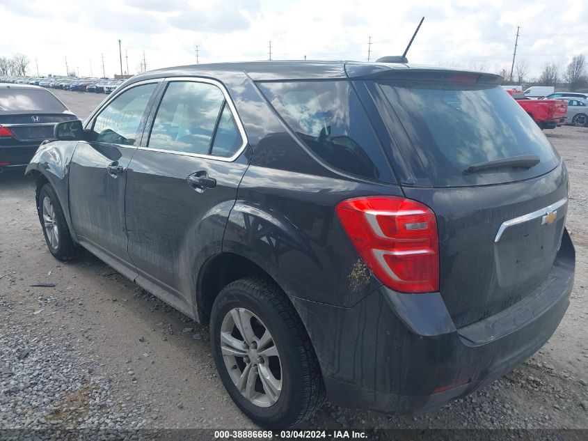 2016 Chevrolet Equinox Ls VIN: 2GNALBEK4G6284047 Lot: 38886668