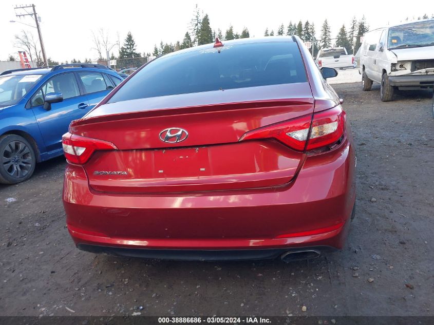 2016 Hyundai Sonata Se VIN: 5NPE24AF4GH370441 Lot: 38886686