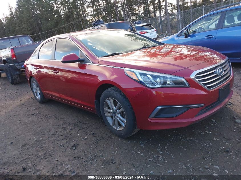 2016 Hyundai Sonata Se VIN: 5NPE24AF4GH370441 Lot: 38886686