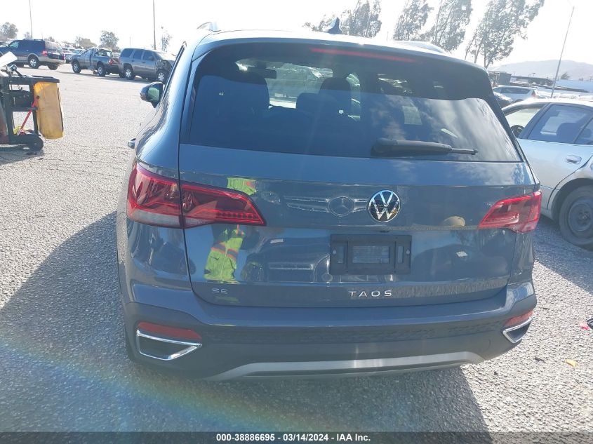 2022 Volkswagen Taos 1.5T Se VIN: 3VVLX7B20NM093253 Lot: 38886695