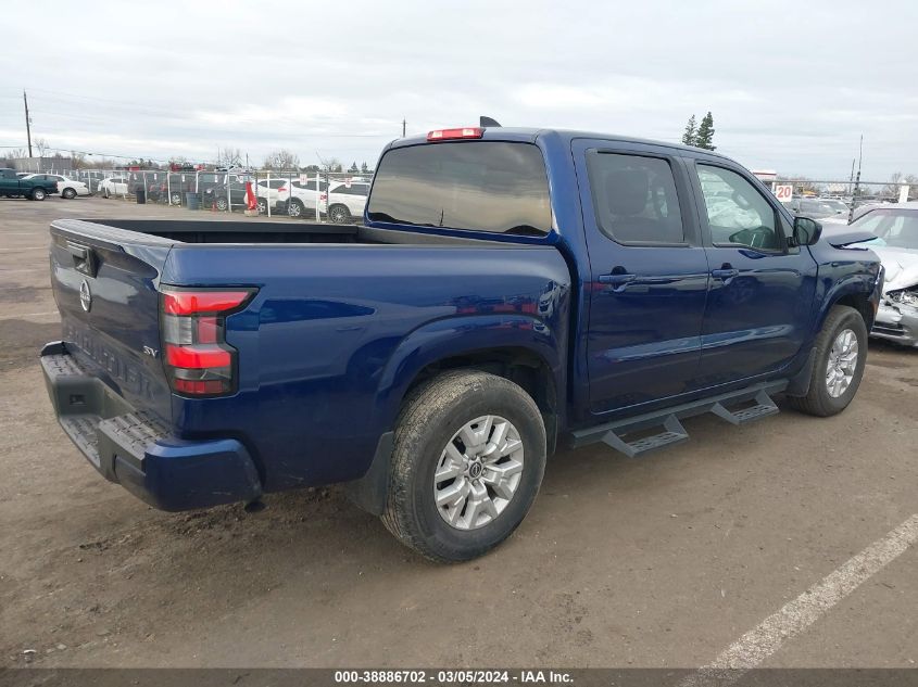 2022 Nissan Frontier Sv 4X2 VIN: 1N6ED1EJ3NN665533 Lot: 38886702