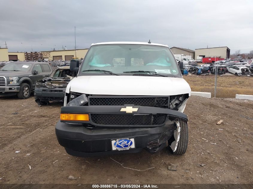 2022 Chevrolet Express Cargo Rwd 2500 Regular Wheelbase Wt VIN: 1GCWGAFP7N1179431 Lot: 38886715