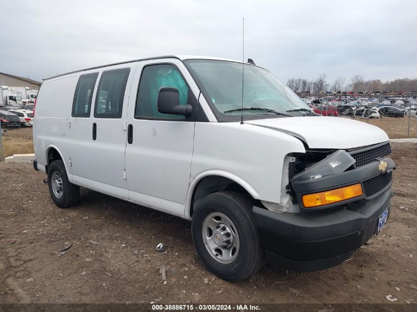 2022 Chevrolet Express Cargo Rwd 2500 Regular Wheelbase Wt VIN: 1GCWGAFP7N1179431 Lot: 38886715