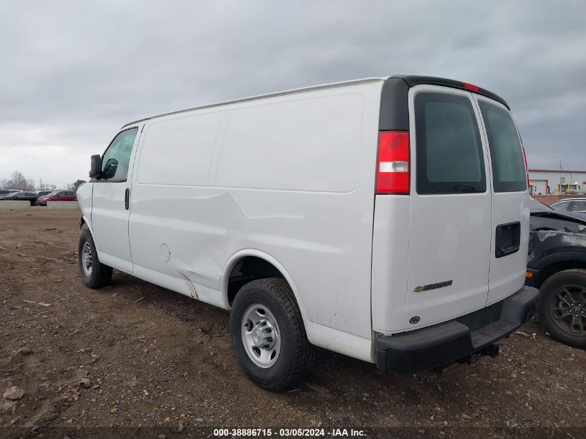 2022 Chevrolet Express Cargo Rwd 2500 Regular Wheelbase Wt VIN: 1GCWGAFP7N1179431 Lot: 38886715