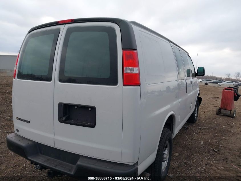 2022 Chevrolet Express Cargo Rwd 2500 Regular Wheelbase Wt VIN: 1GCWGAFP7N1179431 Lot: 38886715