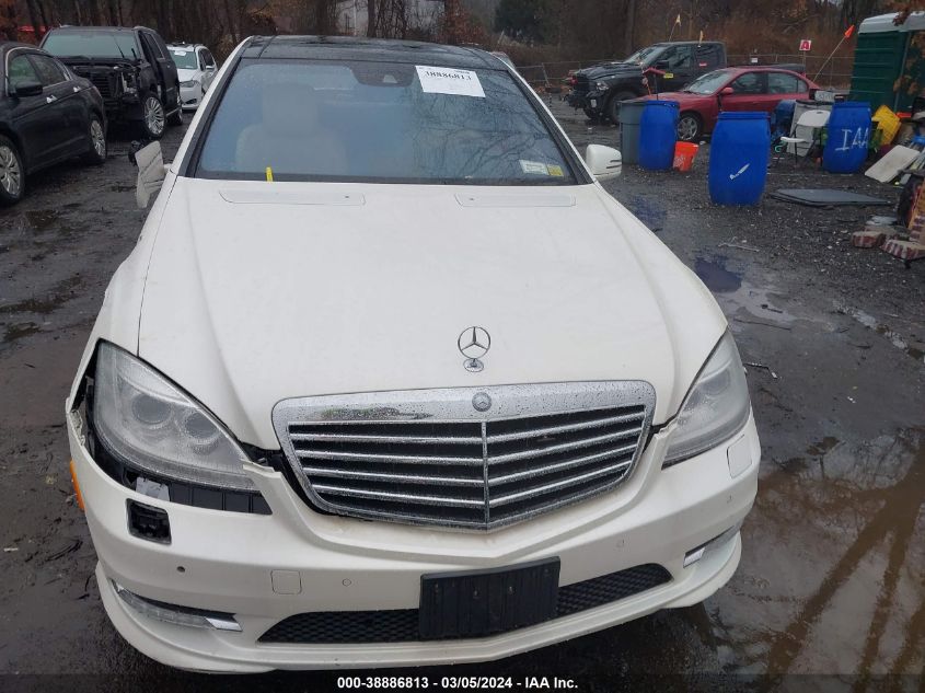 2013 Mercedes-Benz S 550 4Matic VIN: WDDNG9EB1DA507057 Lot: 38886813