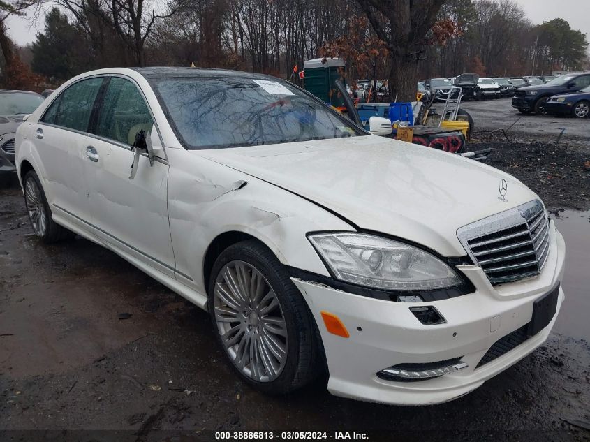 2013 Mercedes-Benz S 550 4Matic VIN: WDDNG9EB1DA507057 Lot: 38886813