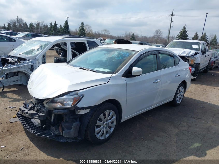 VIN 3N1AB7AP1HL672363 2017 NISSAN SENTRA S/SV/SR/SL