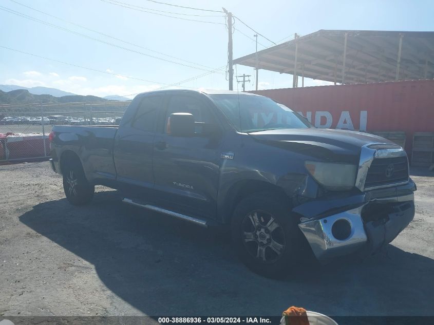 2007 Toyota Tundra Double Cab Sr5 VIN: 5TFSV54197X001689 Lot: 38886936