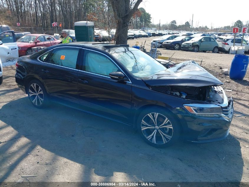 2021 Volkswagen Passat 2.0T Se VIN: 1VWSA7A33MC001474 Lot: 38886984