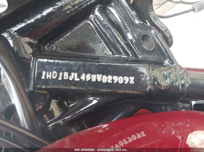 1998 Harley-Davidson Flstc VIN: 1HD1BJL45WY029098 Lot: 38886985