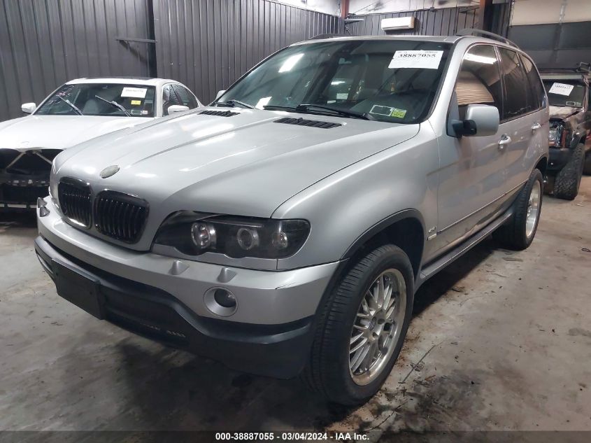 2003 BMW X5 4.4I VIN: 5UXFB33573LH46432 Lot: 38887055