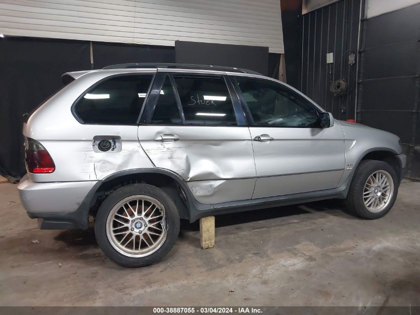 2003 BMW X5 4.4I VIN: 5UXFB33573LH46432 Lot: 38887055