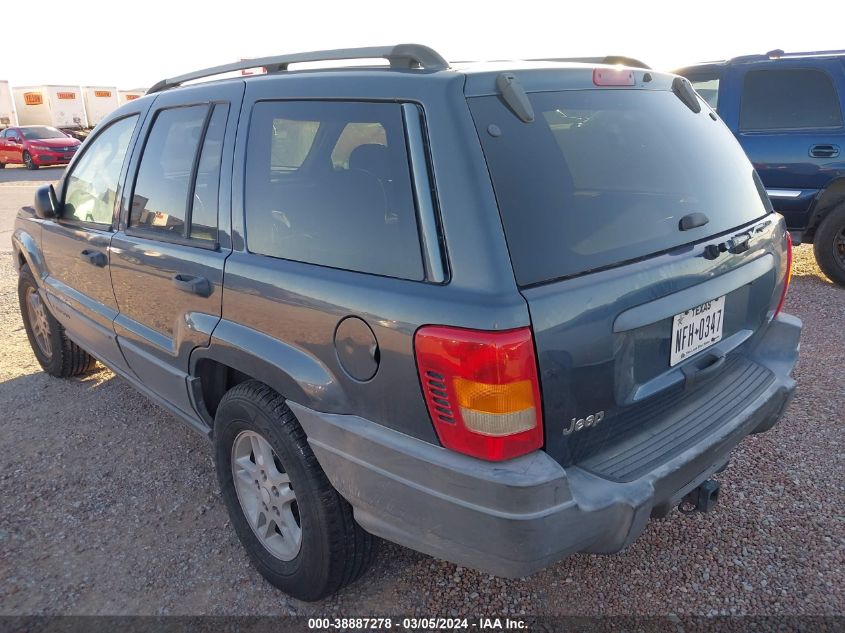 2002 Jeep Grand Cherokee Laredo VIN: 1J4GX48N62C248203 Lot: 38887278