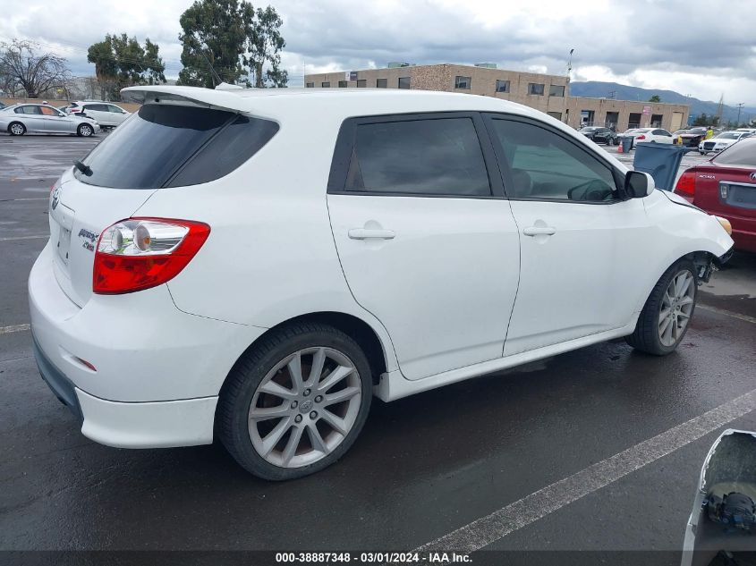 2009 Toyota Matrix Xrs VIN: 2T1GE40E09C001378 Lot: 38887348