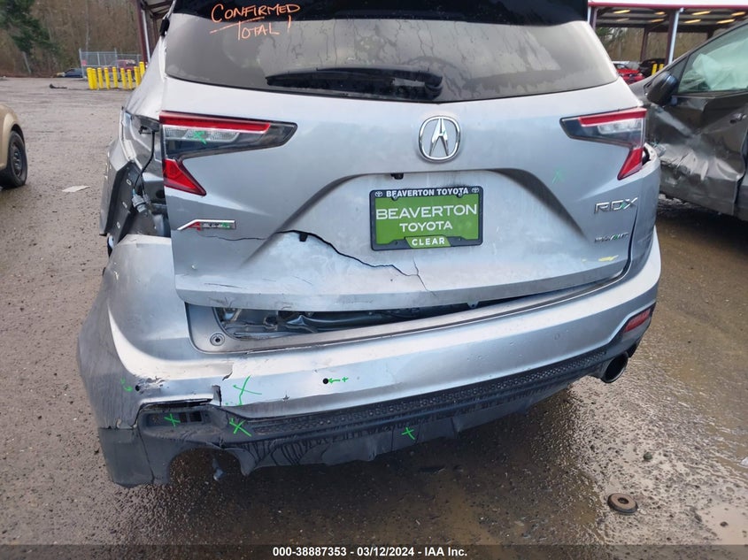 VIN 5J8TC2H6XLL016770 2020 ACURA RDX A-SPEC