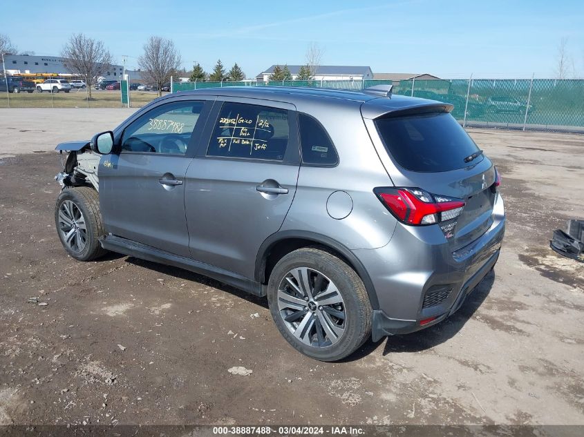 2022 Mitsubishi Outlander Sport 2.0 Se 2Wd VIN: JA4APVAU3NU018386 Lot: 38887488