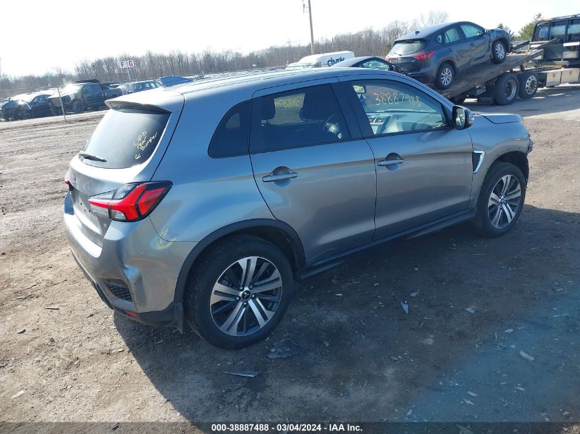 2022 Mitsubishi Outlander Sport 2.0 Se 2Wd VIN: JA4APVAU3NU018386 Lot: 38887488