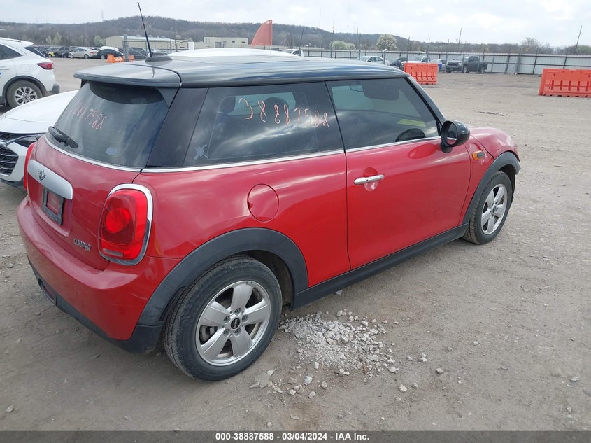 2015 Mini Hardtop Cooper VIN: WMWXM5C51F3A56740 Lot: 38887588