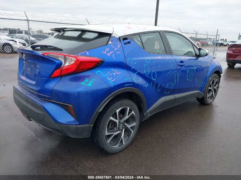 2018 Toyota C-Hr Xle VIN: NMTKHMBX4JR044311 Lot: 38887601