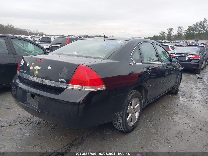 2007 Chevrolet Impala Lt VIN: 2G1WT58K179284493 Lot: 38887606