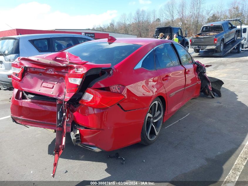 2018 Honda Accord Sport VIN: 1HGCV1F33JA054573 Lot: 38887615