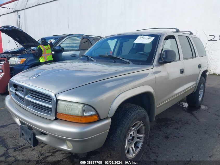 2002 Dodge Durango Slt VIN: 1B4HS48N52F142958 Lot: 38887708