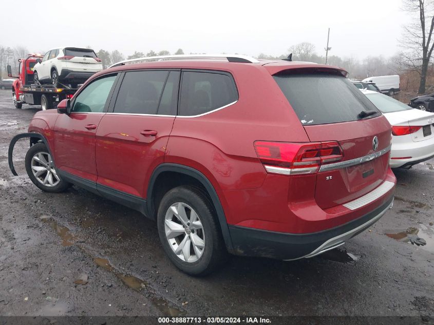 2019 Volkswagen Atlas 3.6L V6 Se W/Technology VIN: 1V2UR2CAXKC540513 Lot: 38887713