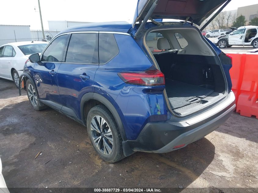 2021 Nissan Rogue Sv Fwd VIN: JN8AT3BAXMW019844 Lot: 38887729