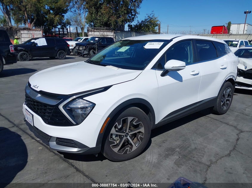 VIN 5XYK33AF8PG114191 2023 KIA SPORTAGE EX