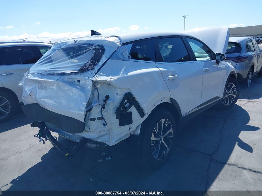 VIN 5XYK33AF8PG114191 2023 KIA SPORTAGE EX