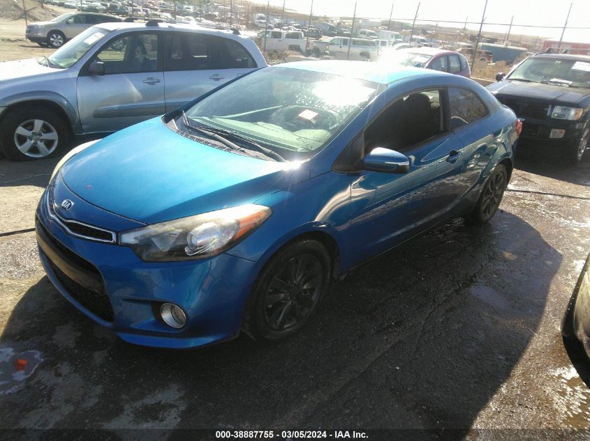 2015 Kia Forte Koup Ex VIN: KNAFX6A83F5371028 Lot: 38887755