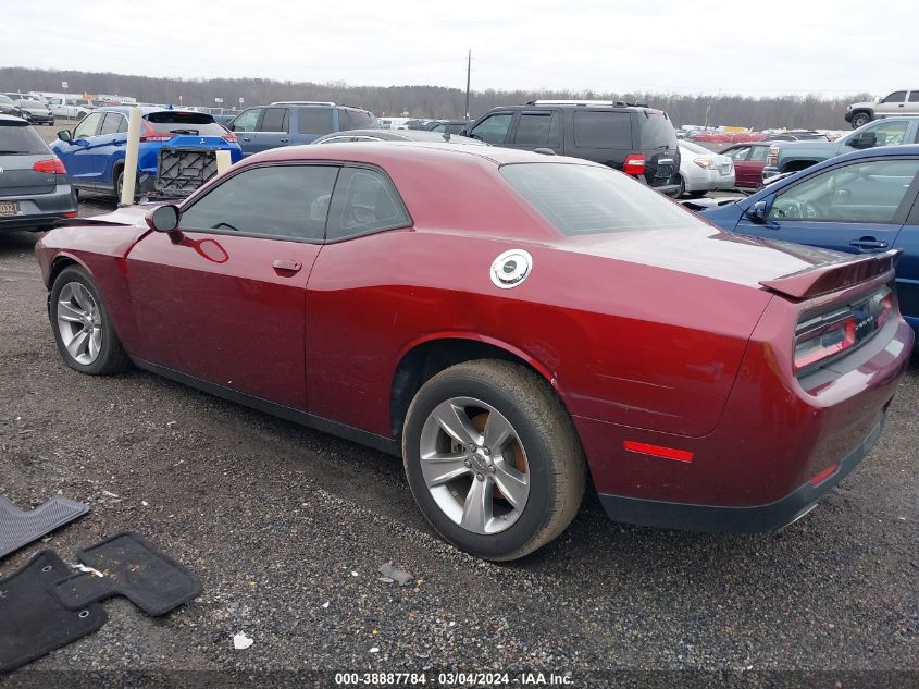 2022 Dodge Challenger Sxt VIN: 2C3CDZAG8NH155713 Lot: 38887784