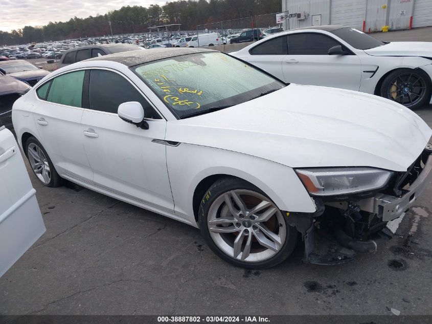 2019 Audi A5 45 Premium VIN: WAUANCF57KA059471 Lot: 38887802