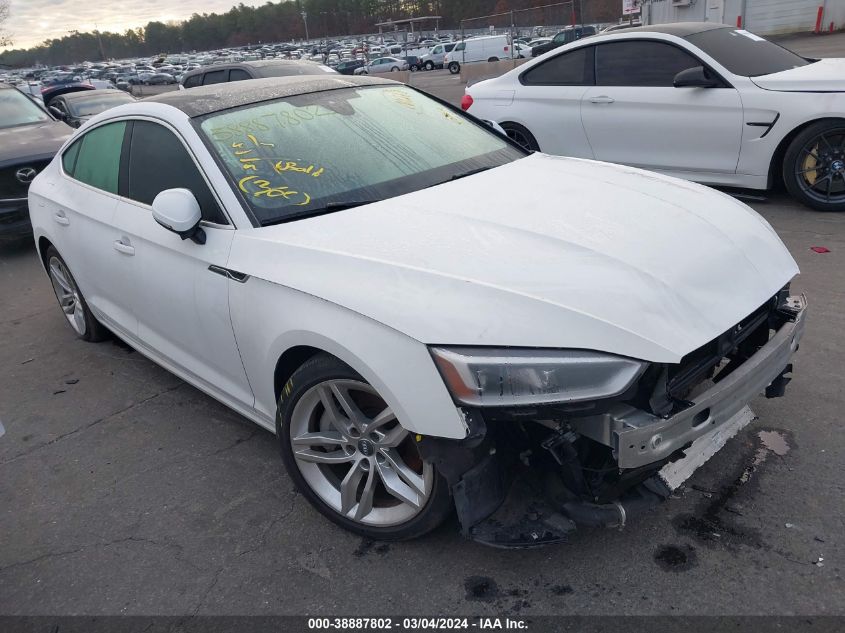 2019 Audi A5 45 Premium VIN: WAUANCF57KA059471 Lot: 38887802