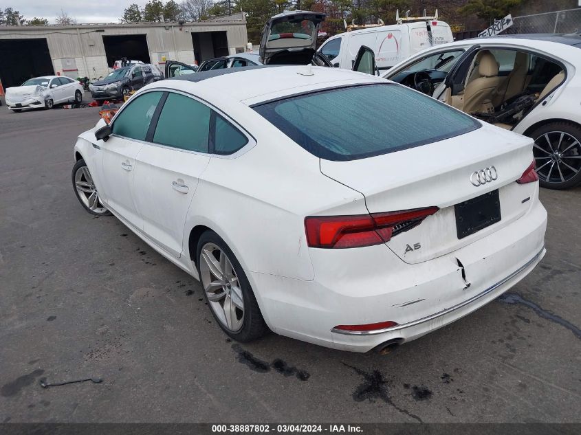 2019 Audi A5 45 Premium VIN: WAUANCF57KA059471 Lot: 38887802