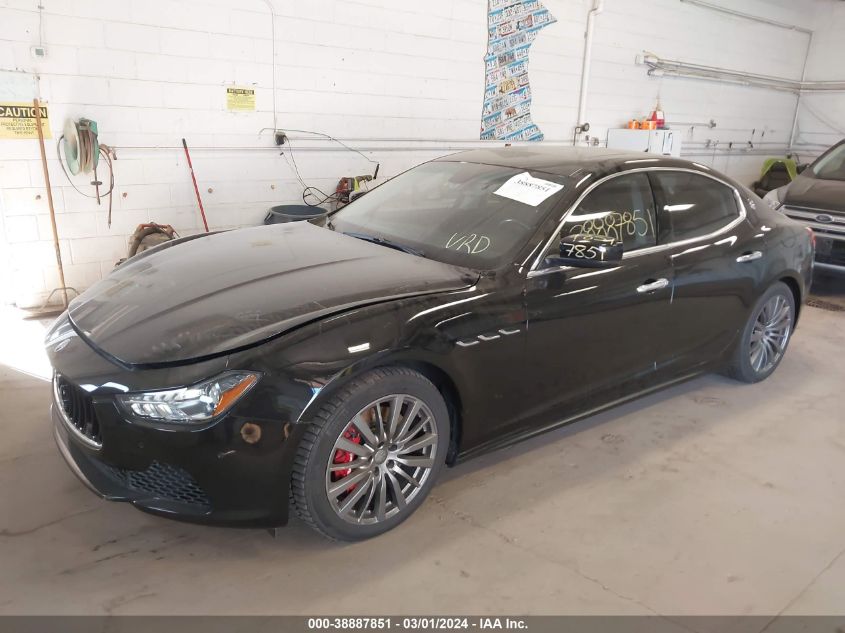 2016 Maserati Ghibli S Q4 VIN: ZAM57RTA3G1171304 Lot: 38887851