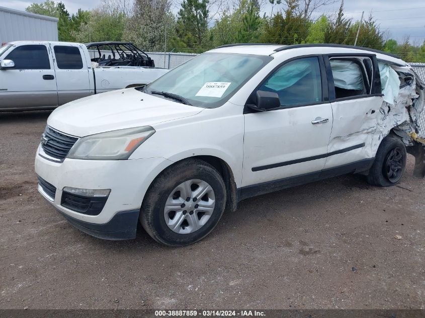 2013 Chevrolet Traverse Ls VIN: 1GNKRFED1DJ203077 Lot: 38887859